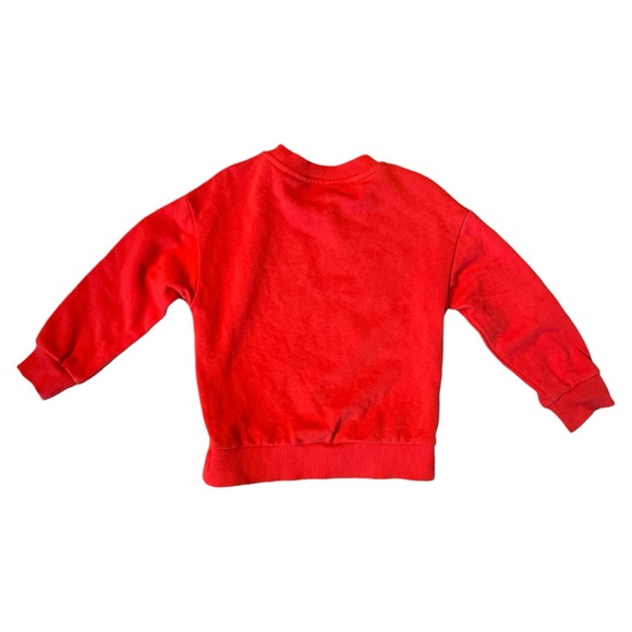 KENZO Toddler unisex red pullover sweatshirt size 3T - Picture 3 of 3